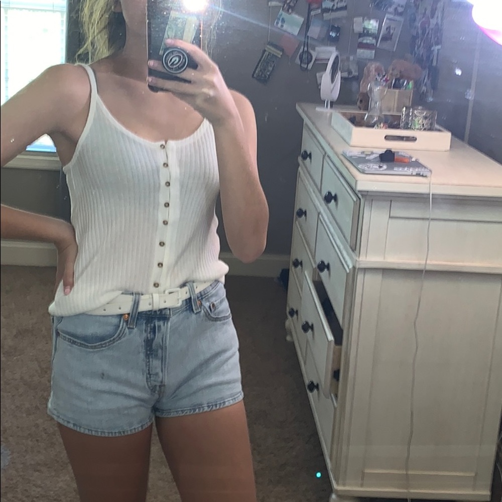 White American Eagle Tank Top Size XS
